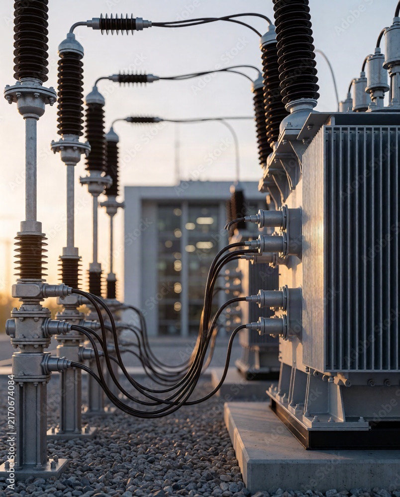 Power infrastructure at a data center site